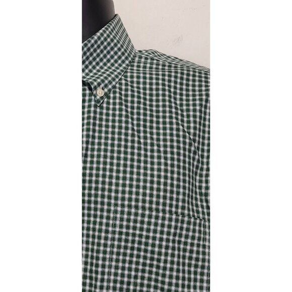 Brooks Brothers Non Iron 15½-33 Regent Fit Dress Shirt Men's Green - Picture 4 of 6